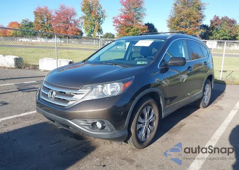 2014 Honda Cr-V Ex-L z USA, uszkodzony, nr VIN 2HKRM4H75EH708839